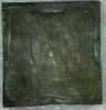 rub padělaného reliéfu Olbrama Zoubka Eva (Prsa), 1984, bronz, 15 x 15 cm