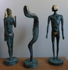 bronzové falzum Zoubkova trojsoší Eva, Adam a Had z roku 1990