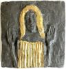 Hlava Grácie (střední), 1990, olověné falzum