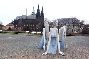 Olbram Zoubek vystavuje na Pražském hradě